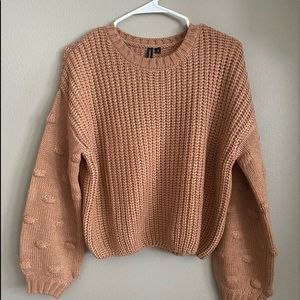 small moon and Madison cropped sweatshirt